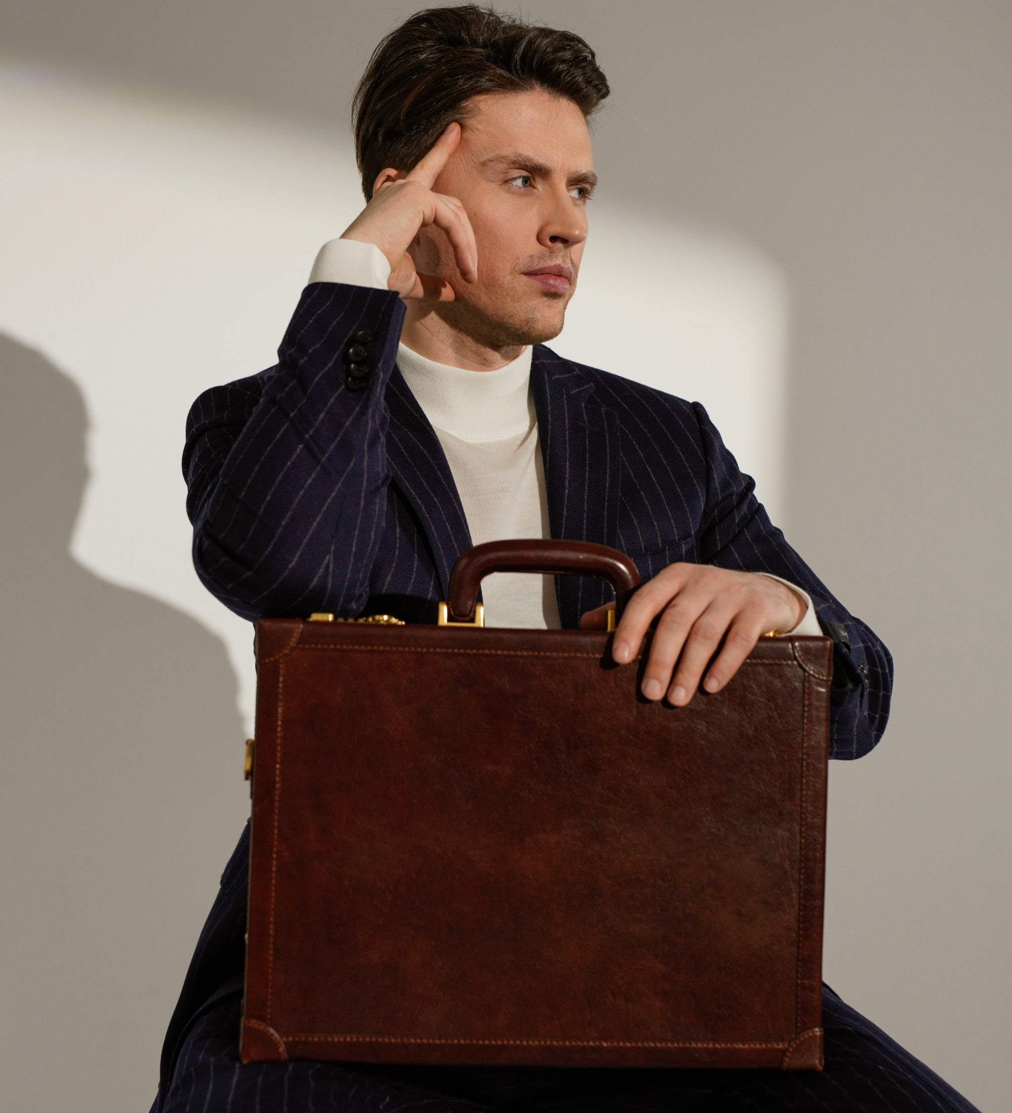 Leather Attaché Case Briefcase A Legacy –