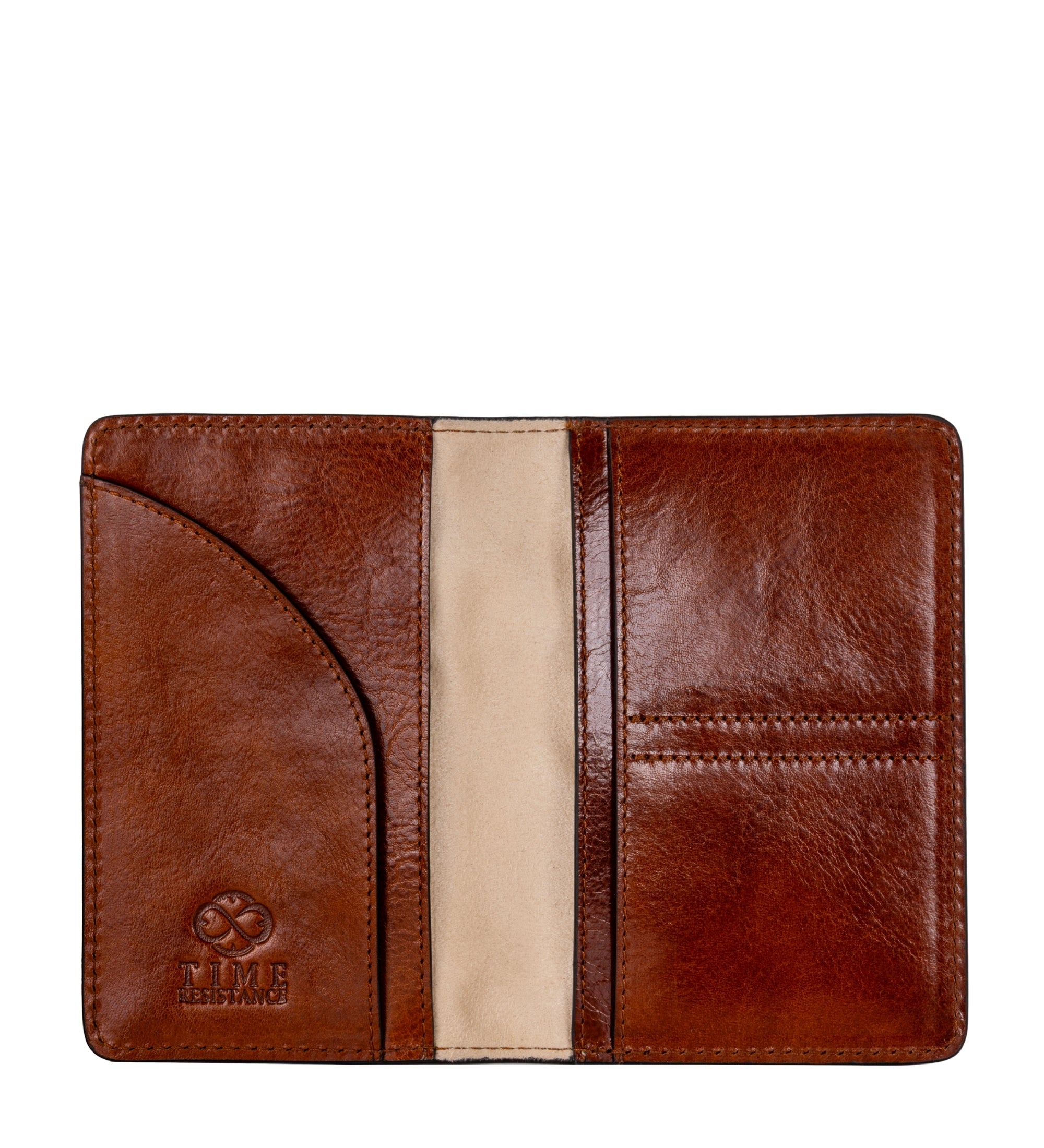 Small Leather Passport Holder for Women - Gulliver's Travels