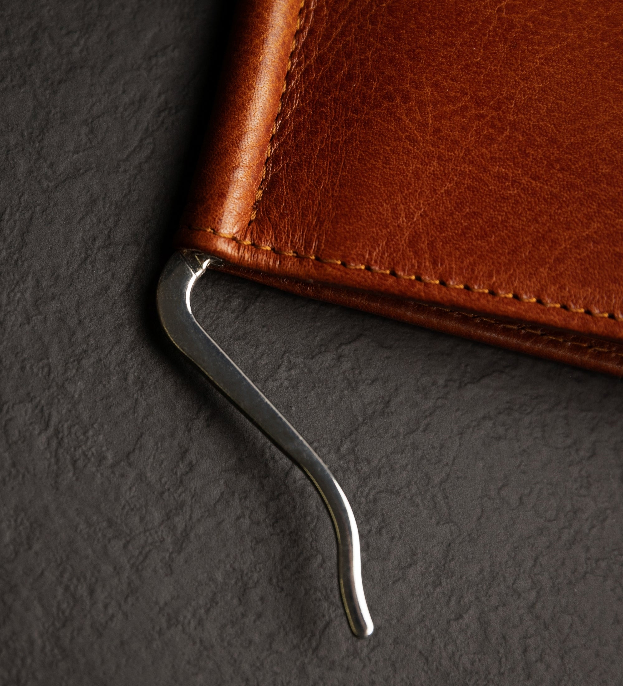 Leather Money Clip Wallet - The Outsider