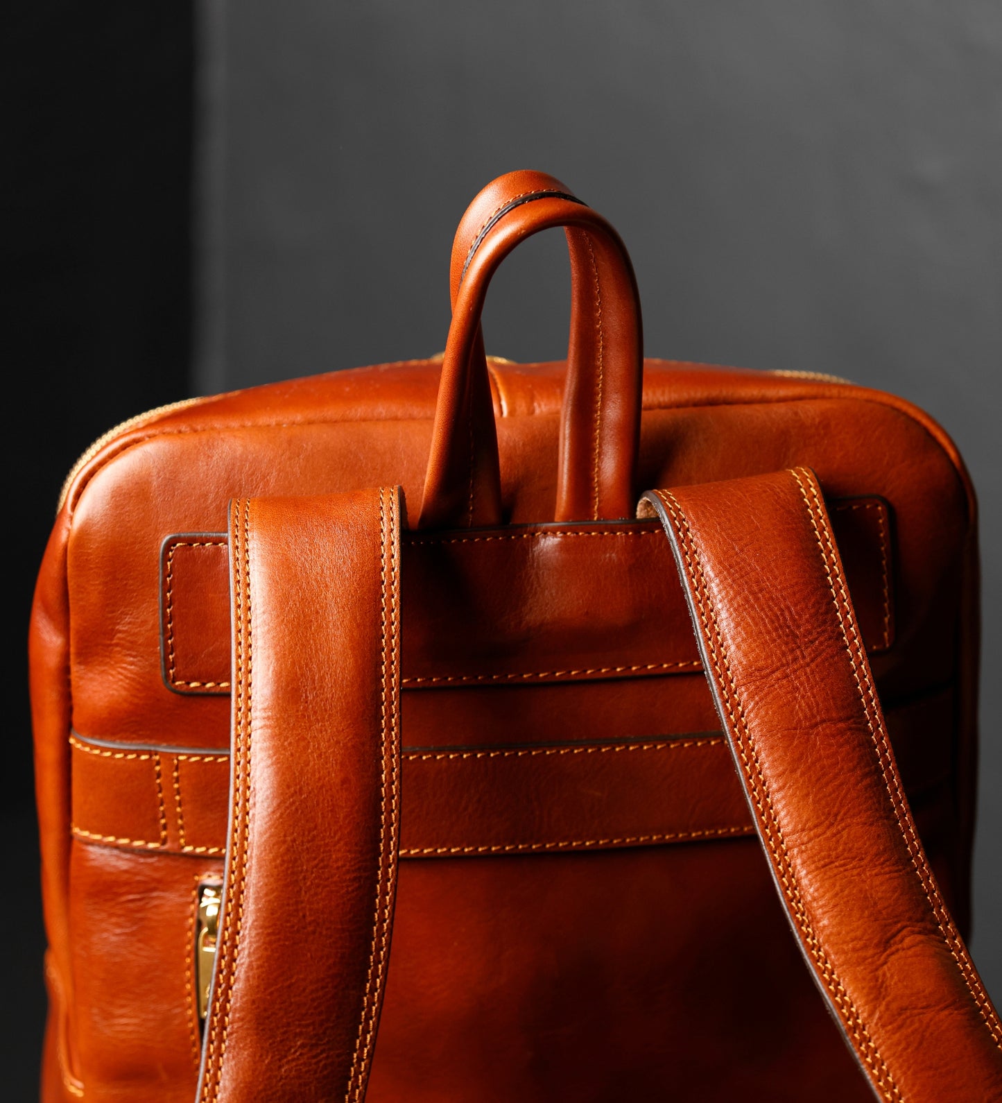 Large Leather Backpack for Men - The Divine Comedy