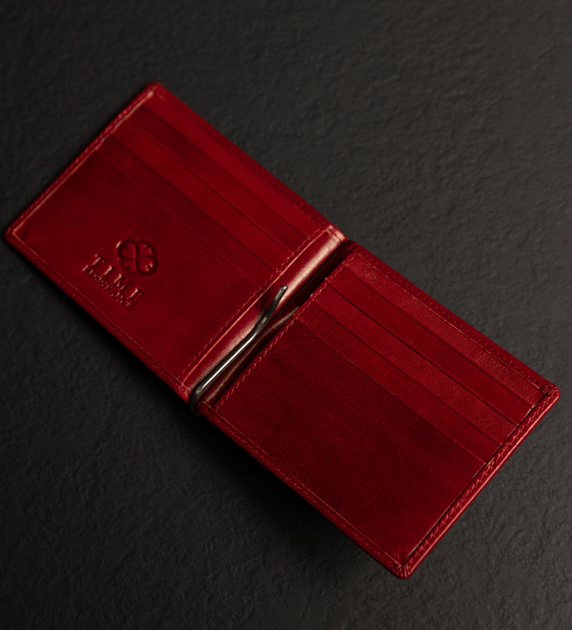 Leather Money Clip Wallet - The Outsider