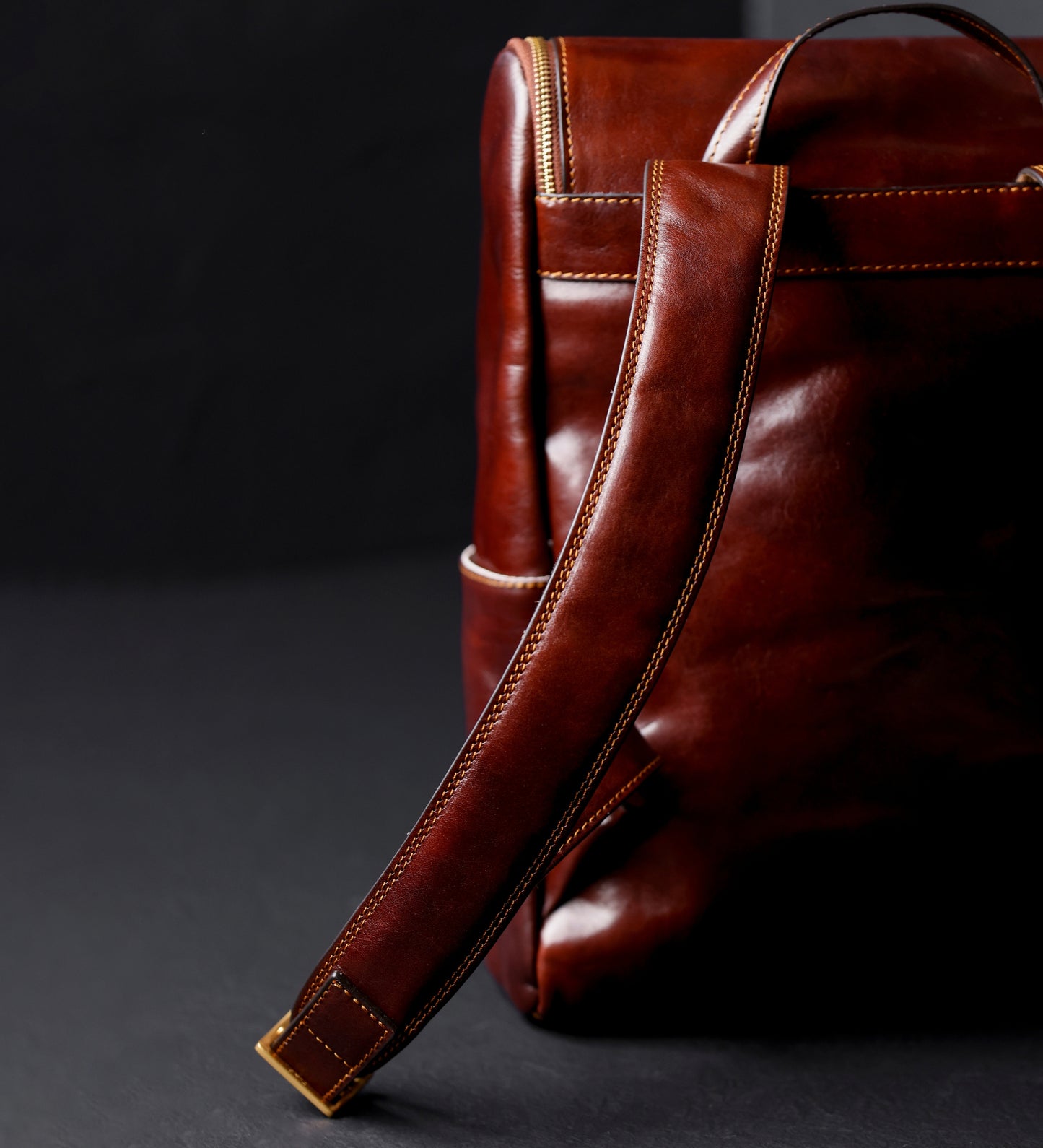 Large Leather Backpack - The Odyssey