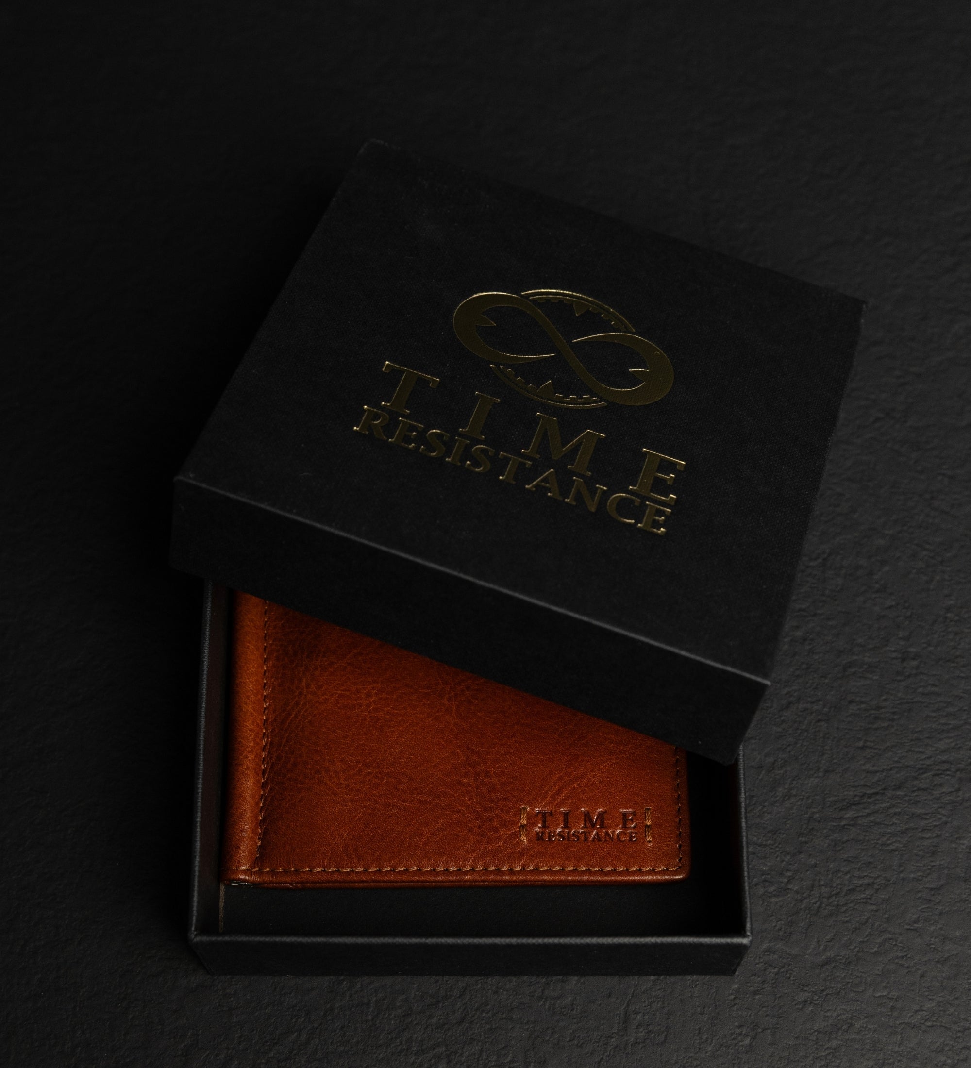 Leather Money Clip Wallet - The Outsider