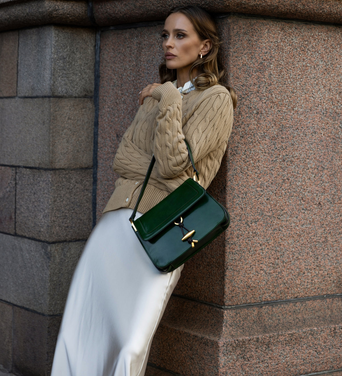 Leather Flap Bag for Women - Possession