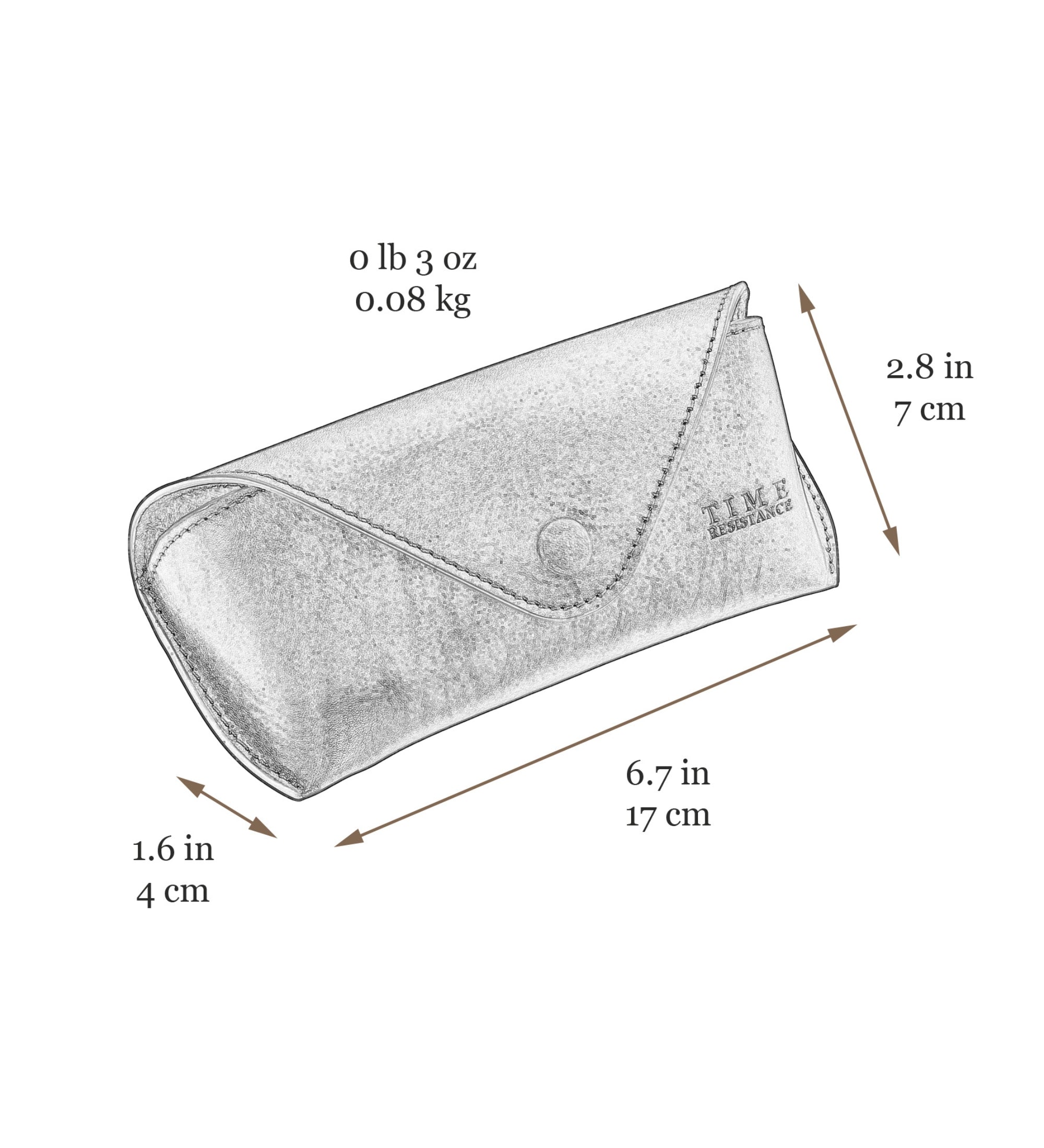 Leather Glasses Case - A High Wind In Jamaica