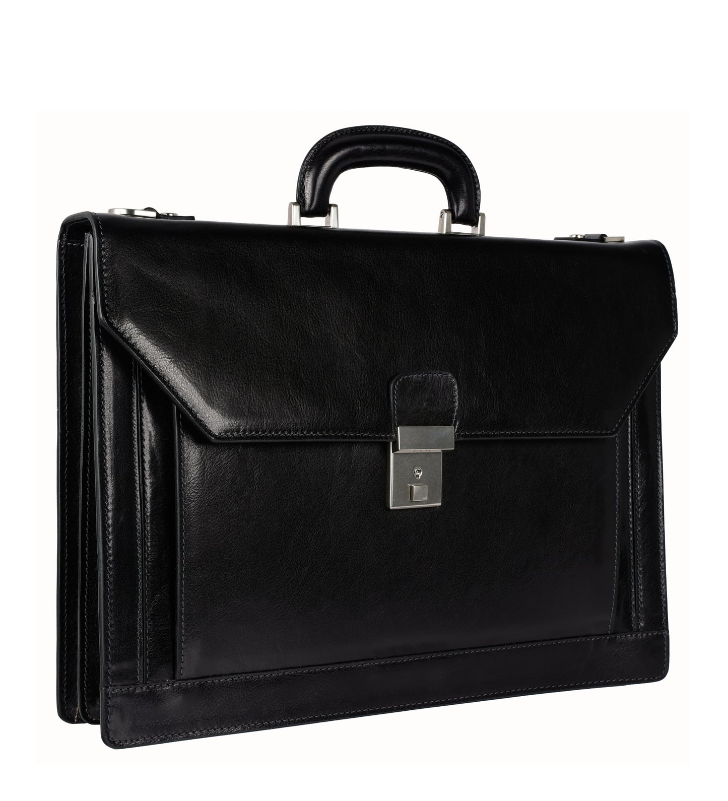 Large Leather Briefcase - Invisible Man