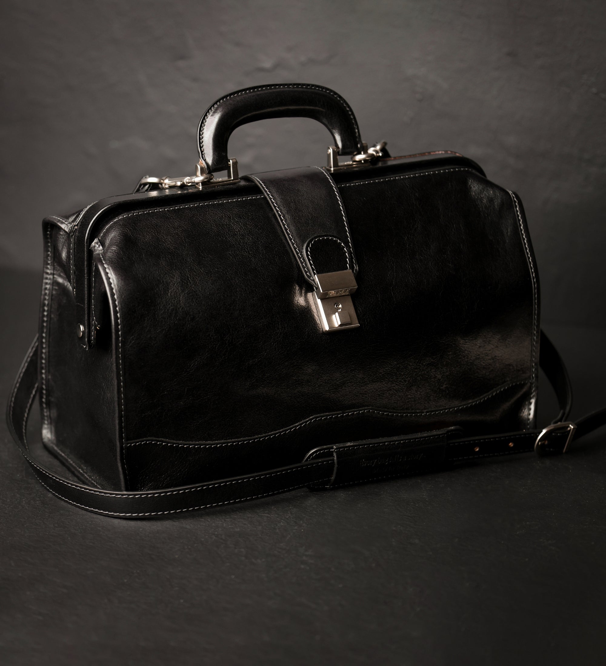 Small Leather Doctor Bag for Women- David Copperfield