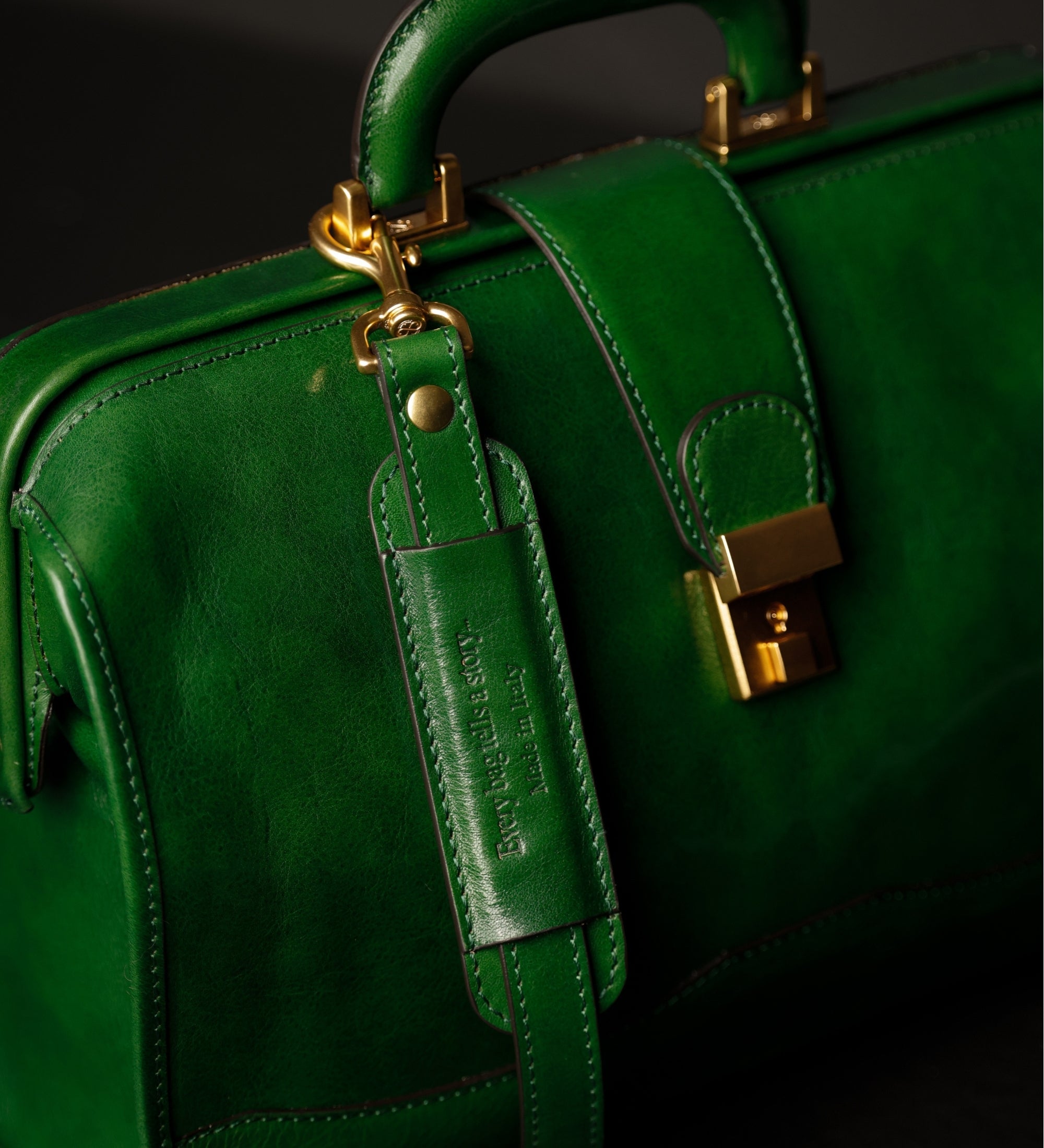Small Leather Doctor Bag for Women- David Copperfield