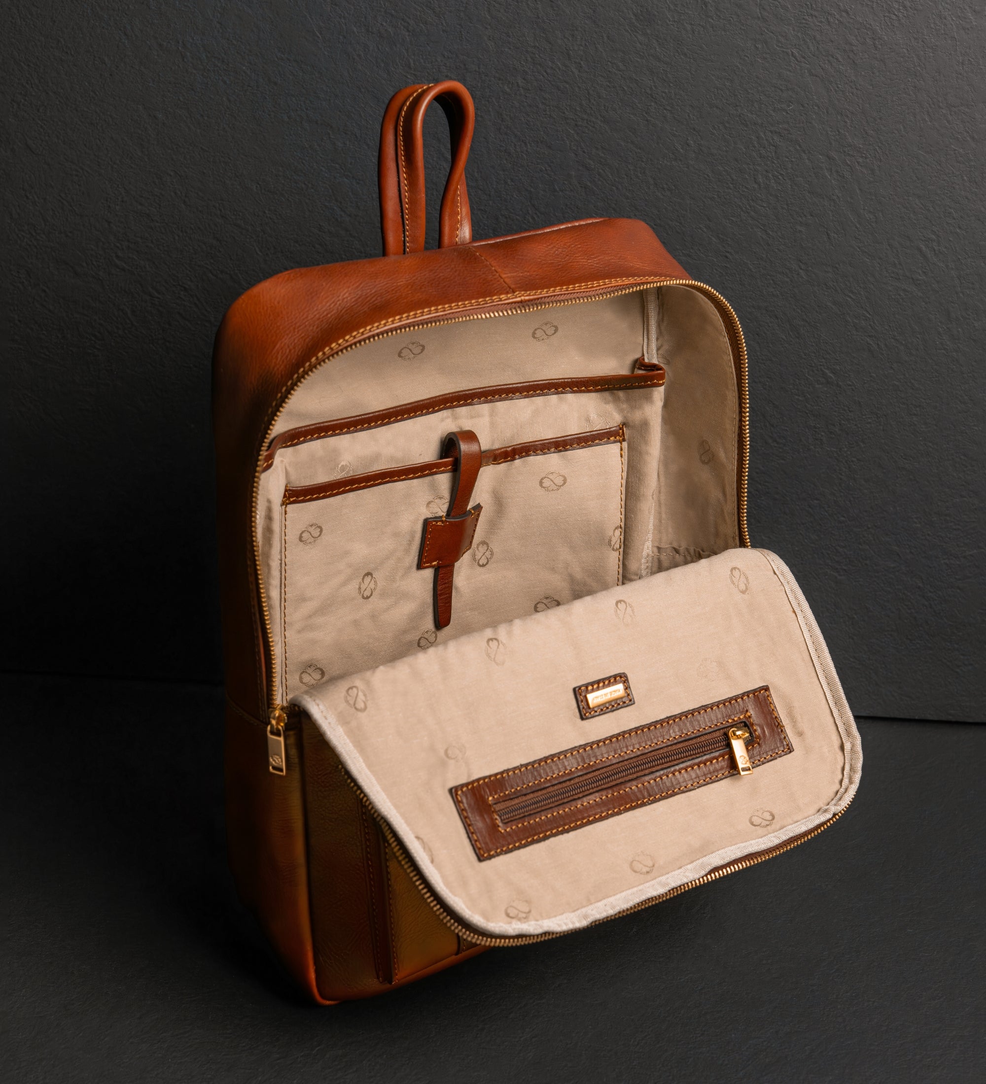 Large Leather Backpack for Men - The Divine Comedy