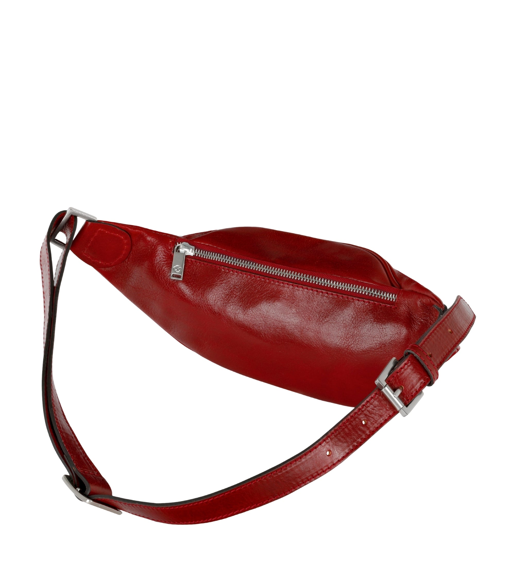 Womens Leather Sling Bag Belly Bag - Independent People