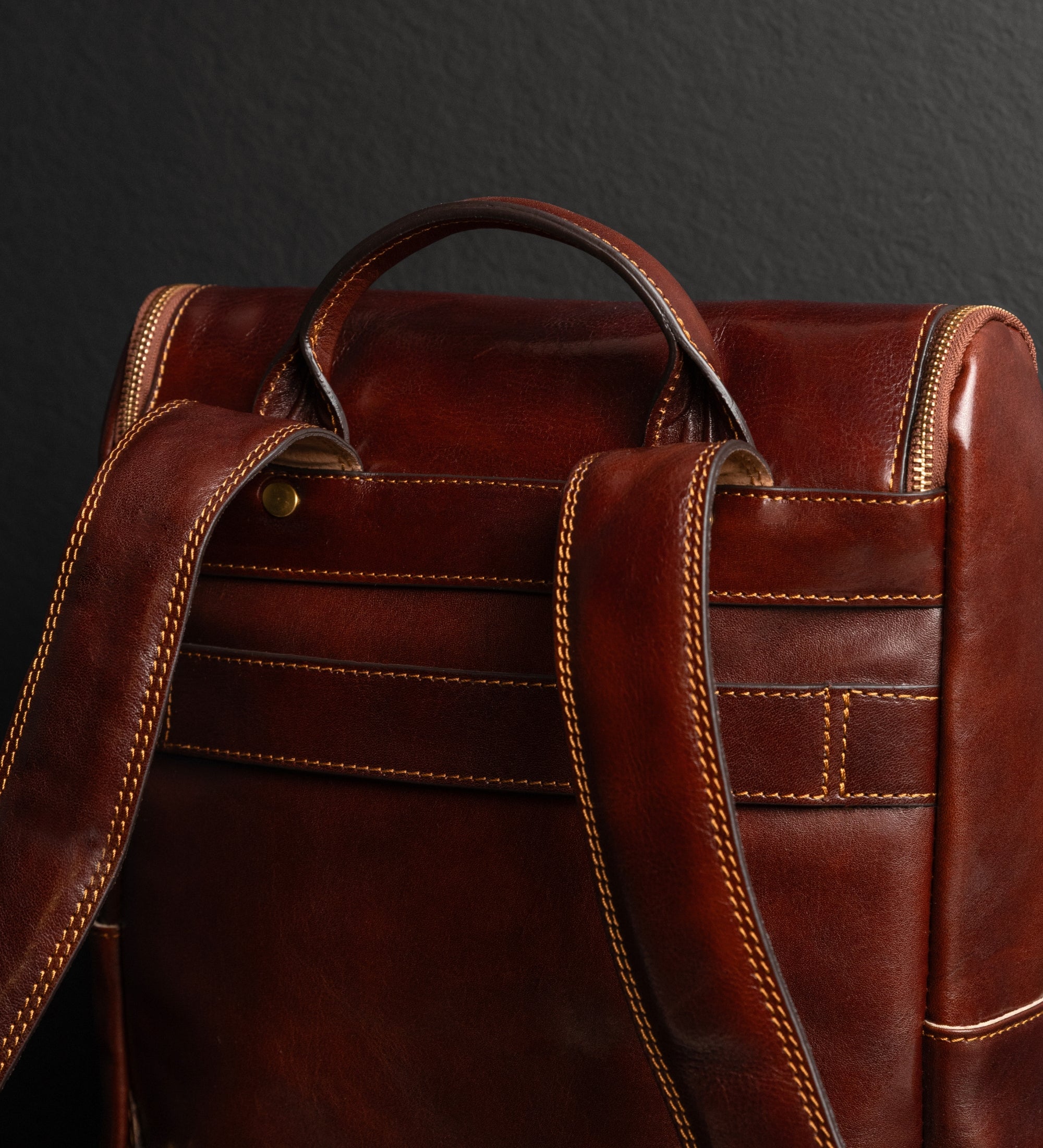 Large Leather Backpack - The Odyssey