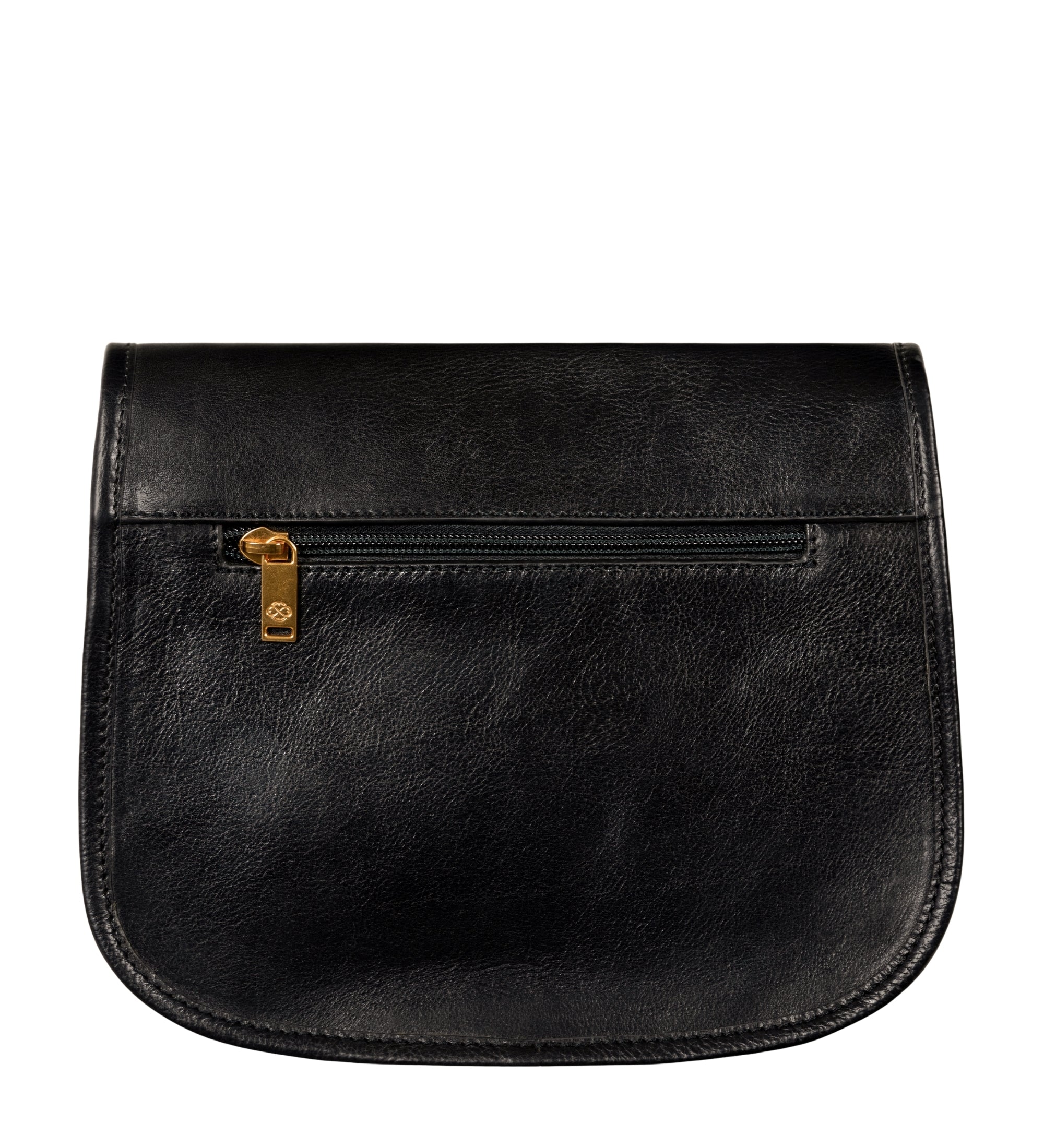 Womens Leather Saddle Bag - Women In Love